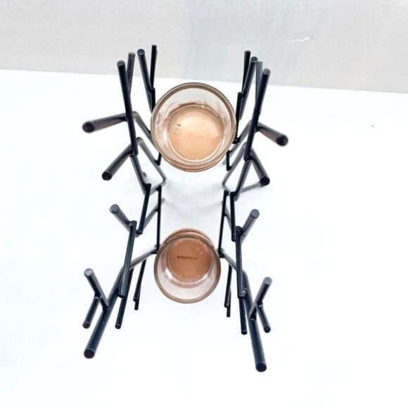 Partylite Twinkling Twigs Centerpiece 13" Iron Candle Holder Medium Rare Retired - Picture 4 of 8